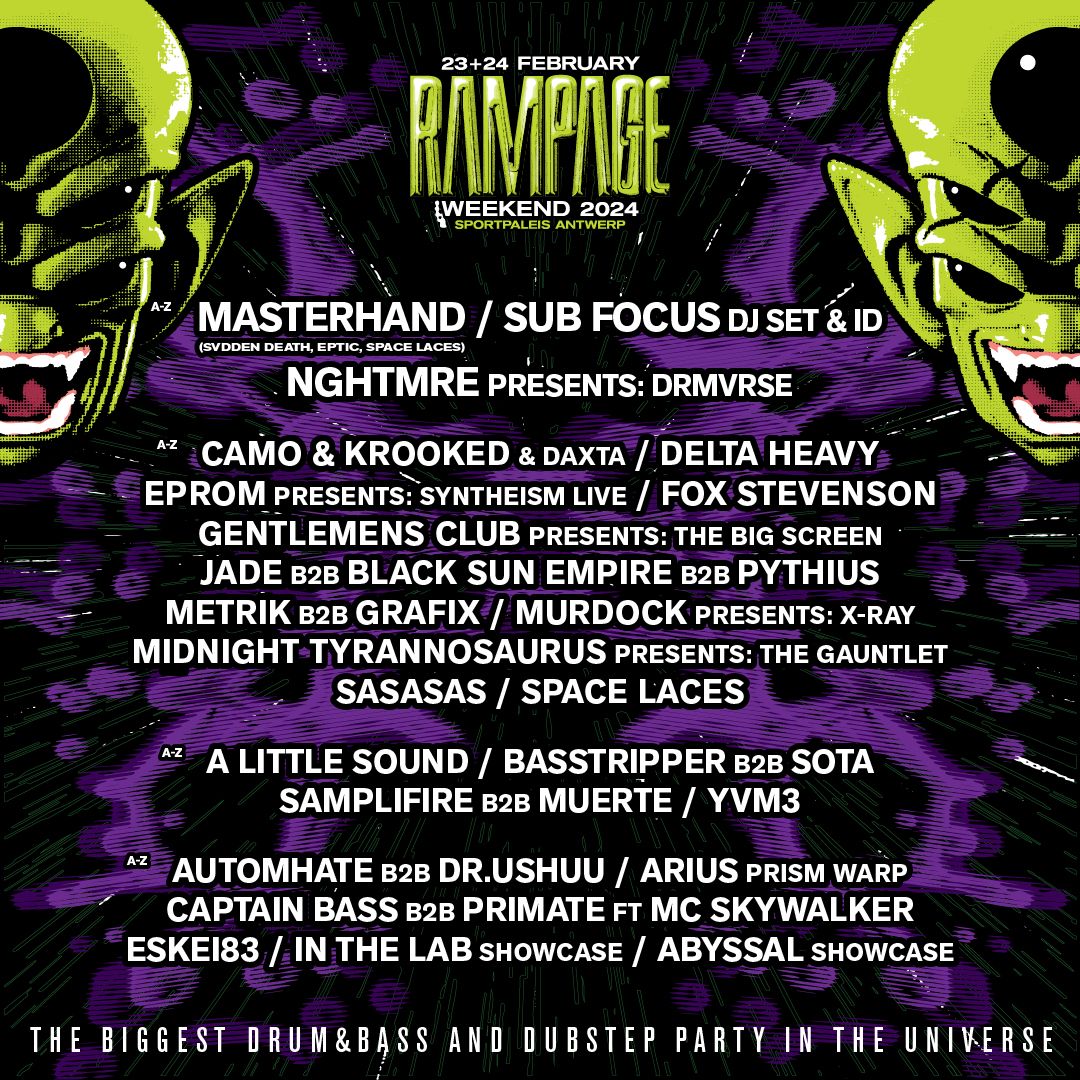 Full line-up